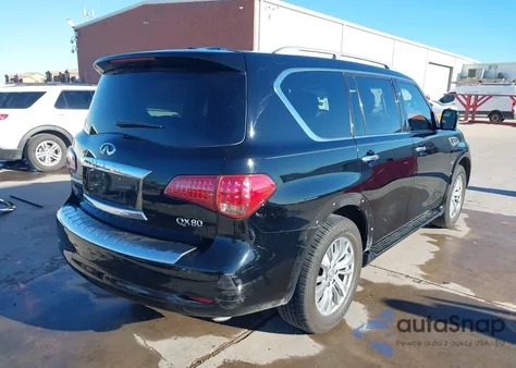 2017 Infiniti Qx80 из США, поврежденный, VIN JN8AZ2NF7H9646456